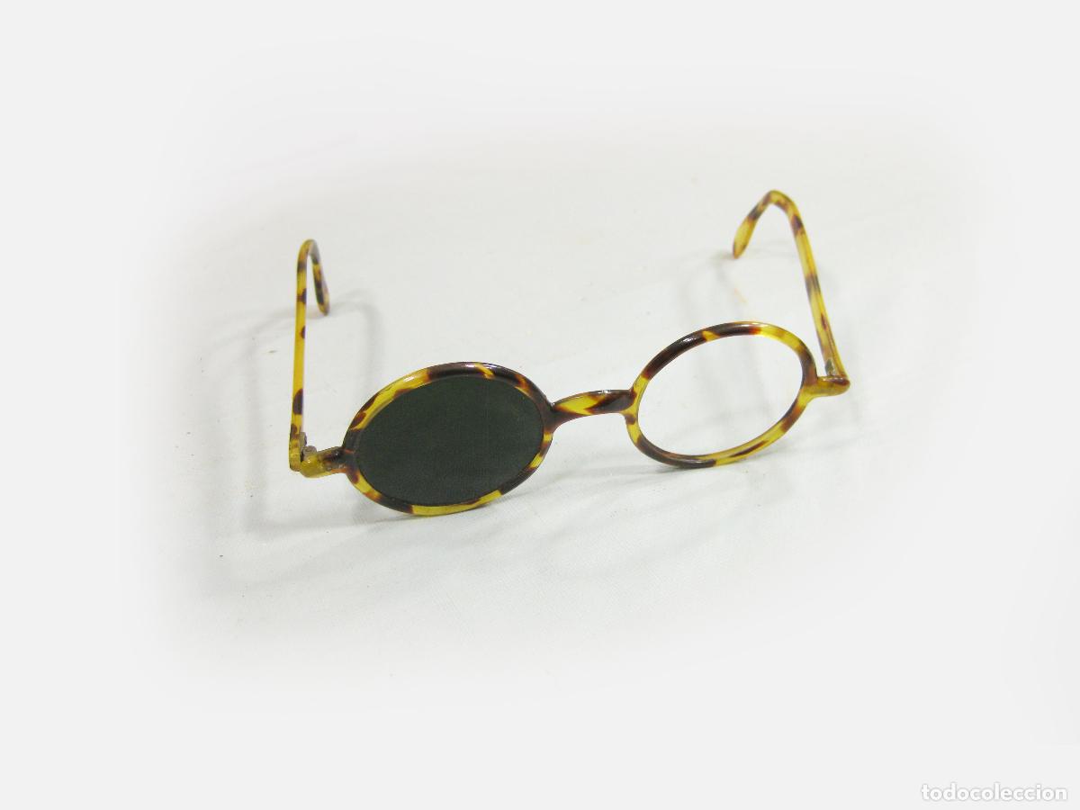 Coches y motocicletas: GAFAS ANTIGUAS DE PASTA DE CAREY. PRIMERA MITAD DEL SIGLO XX