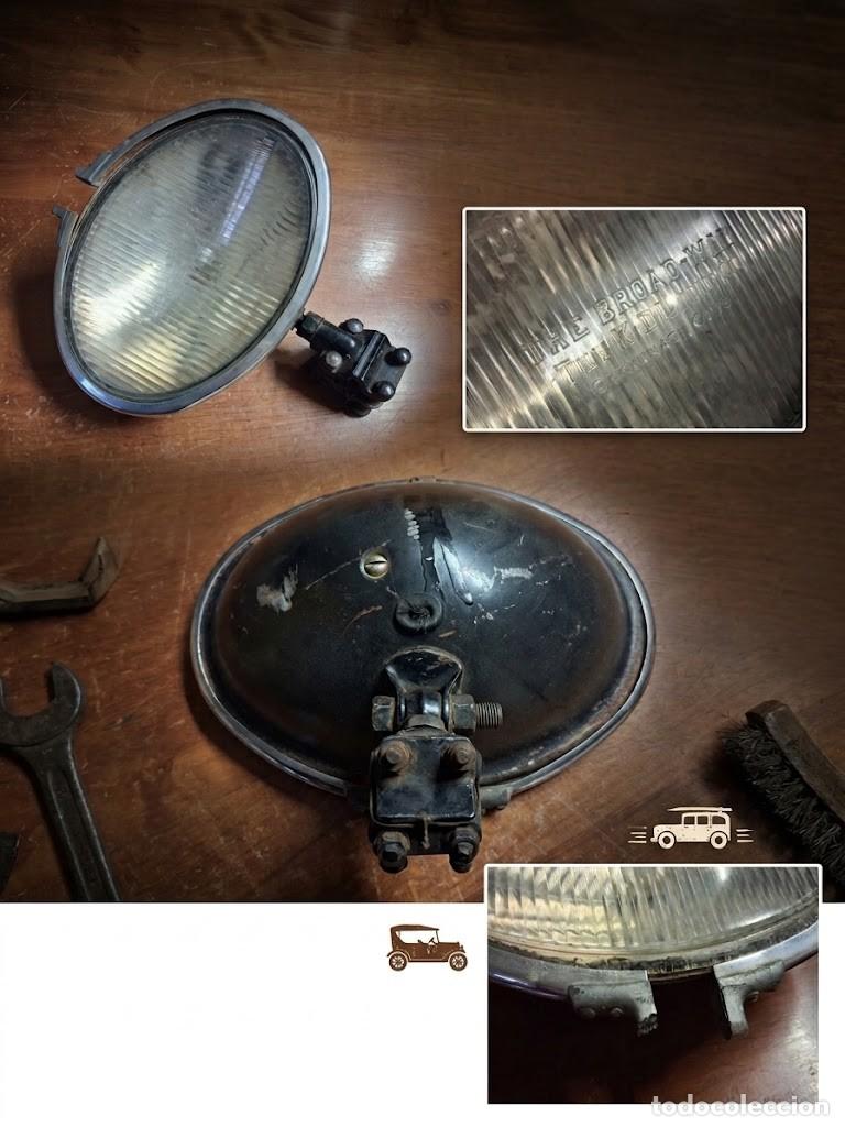 Coches y motocicletas: FARO AUXILIAR ANTINIEBLA ANTIGUO THE BROAD-WAY. THE K-DLAMP CO. CINCINNATI, OHIO