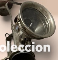 Coches y motocicletas: antiguo faro o l&aacute;mpara de carburo (acetileno) para bicicleta