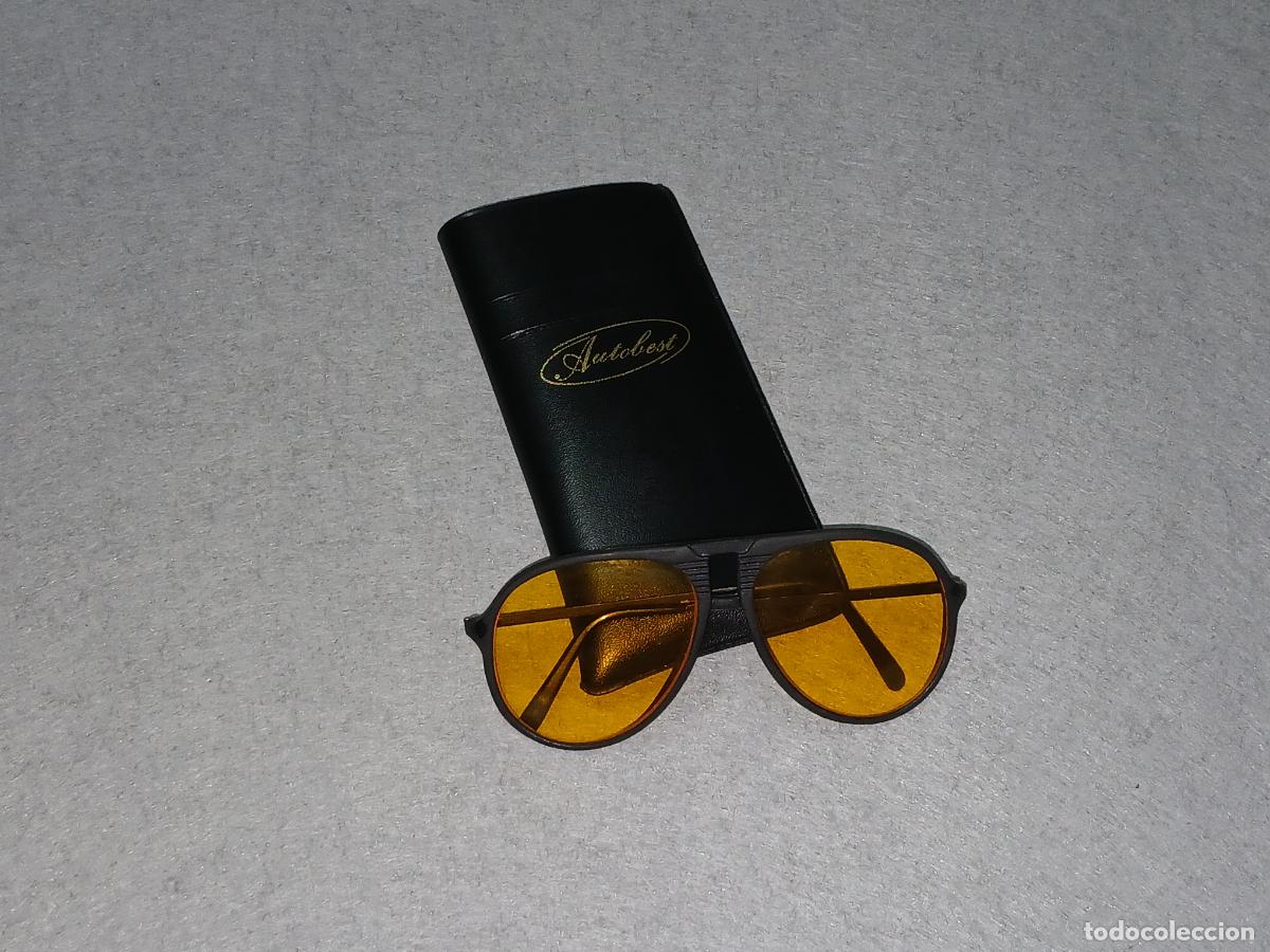 Coches y motocicletas: Gafas sol conducci&oacute;n nocturna (Autobest, tipo Ferarri), a&ntilde;os 70-80