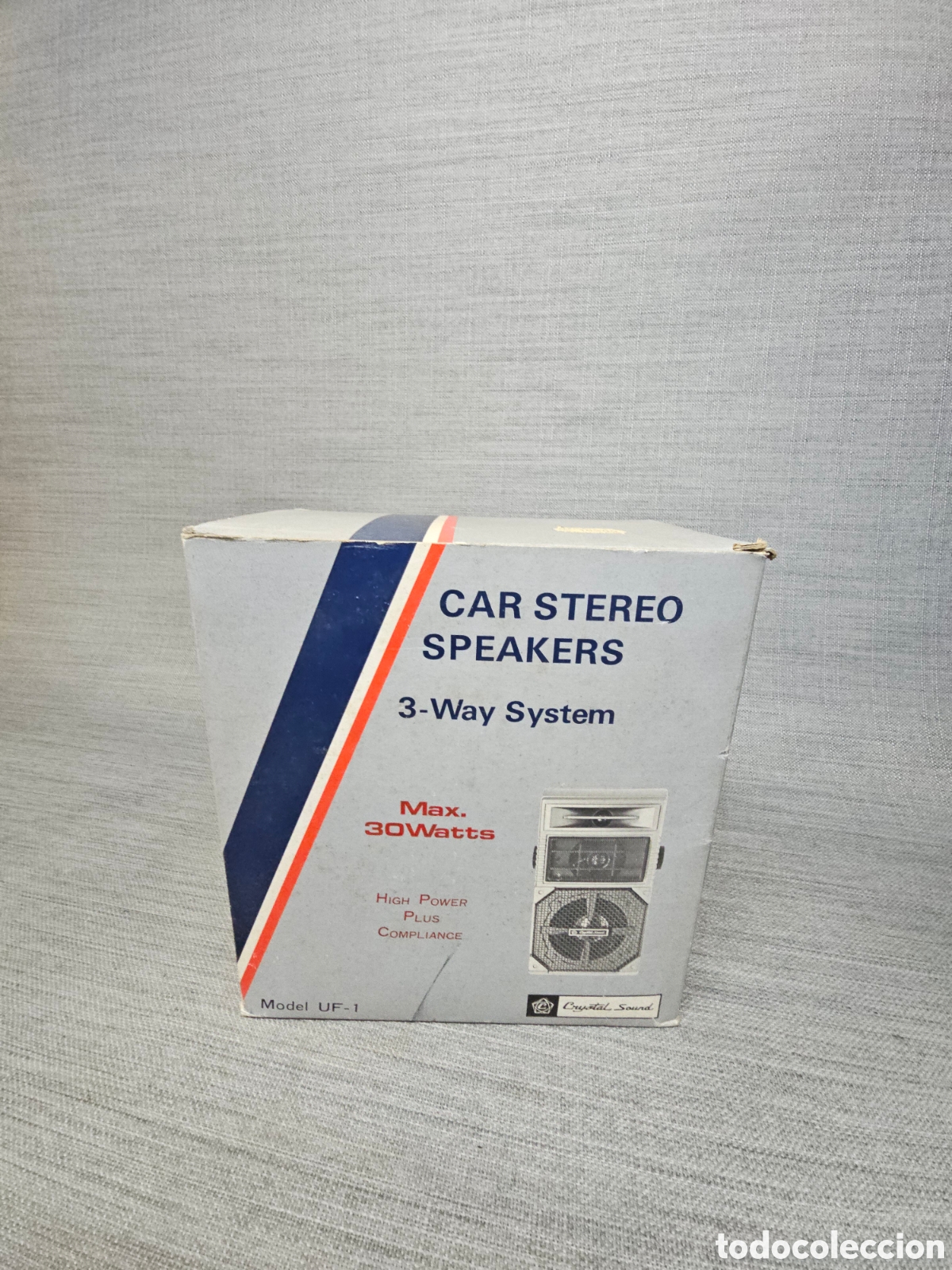 Coches y motocicletas: Altavoces Coche Vintage Crystal Sound UF-1 (Nuevos - Made in Japan) 80'