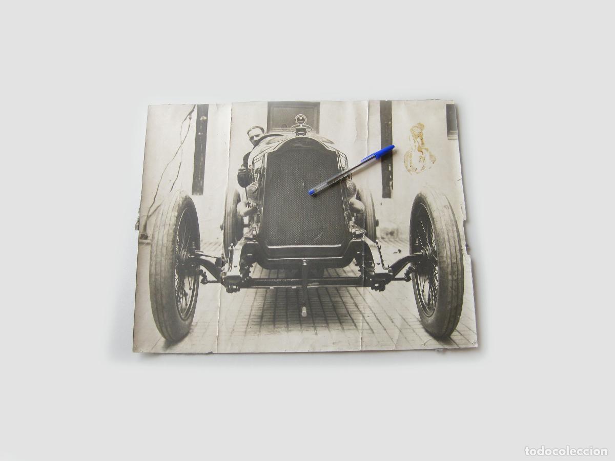 Coches y motocicletas: ANTIGUA FOTOGRAF&Iacute;A DE UN AUTOMOVIL PACKARD 905 DE CARRERAS