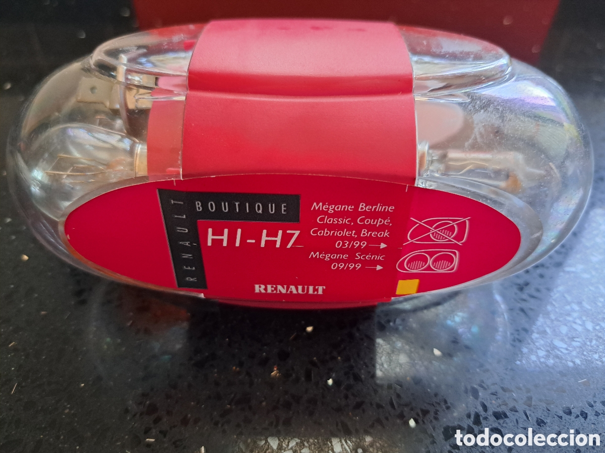 Coches y motocicletas: Estuche Bombillas Original Renault HI-H7 NUEVO Precintado - New Old Stock (NOS) 1999