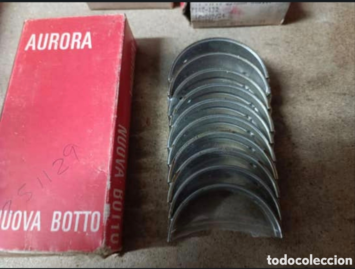 Coches y motocicletas: juego de tapillas o cojinetes de bancada para Seat 127 motor 1050