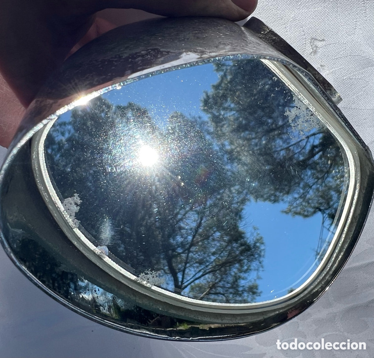 Coches y motocicletas: Retrovisor SEBRING cl&aacute;sico cromado - Foto 5