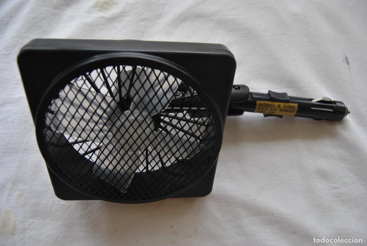 Coches y motocicletas: ventilador retro para interior de coche. ajustable. toma del encendedor. a&ntilde;os 80