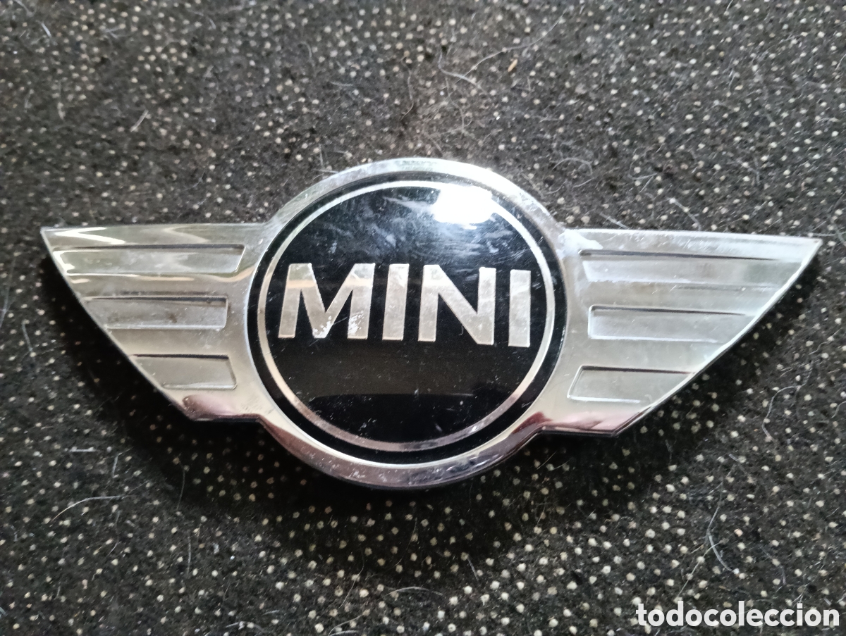 Coches y motocicletas: Emblema o Logotipo MINI usado sacado de desguace.