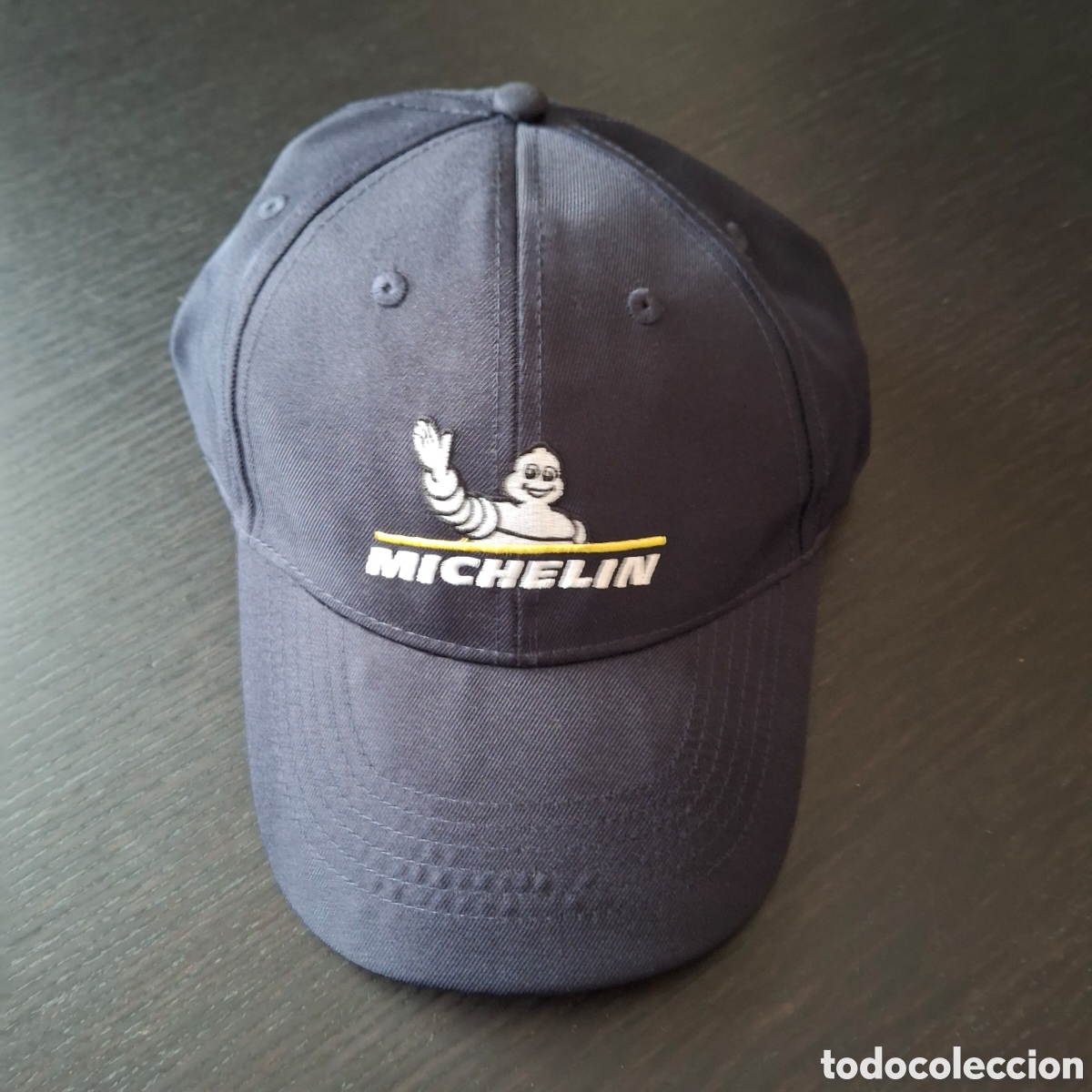 Coches y motocicletas: GORRA MICHELIN BIBENDUM - NUEVA SIN USAR CON ETIQUETA - AZUL VISERA