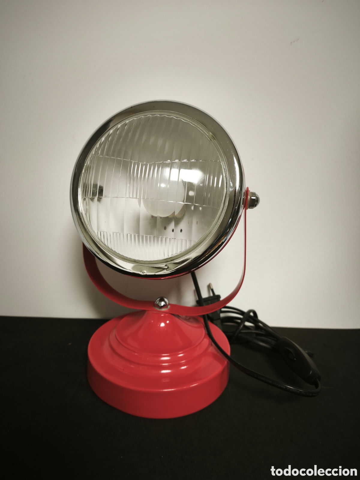 Voitures et Motocyclettes: Lampara de mesa foco de motocicleta muy rara - Montesa Bultaco Honda Suzuki Yamaha Morini