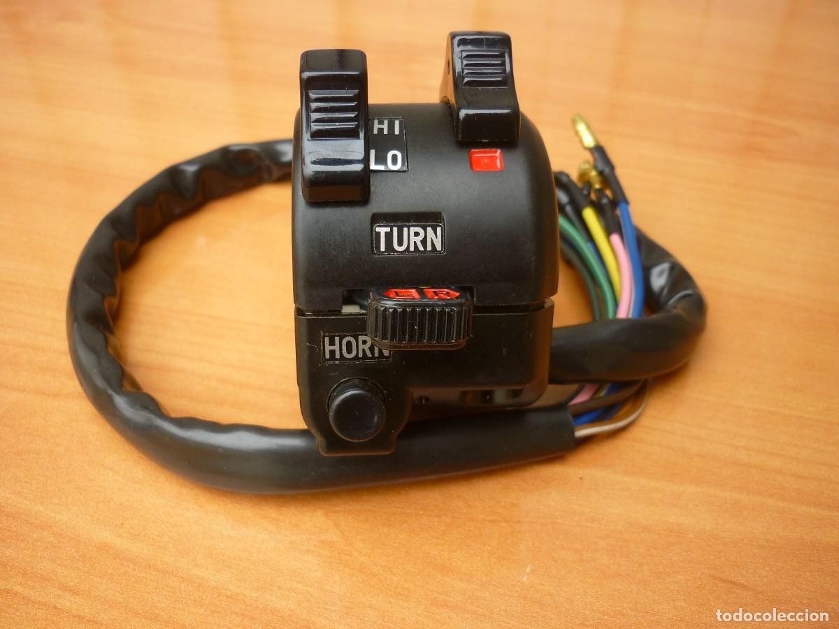 Voitures et Motocyclettes: Original Yamaha. YHA 209. Yamaha DT. RD. Mando de manillar (claxon, intermitentes, luces). Nuevo.