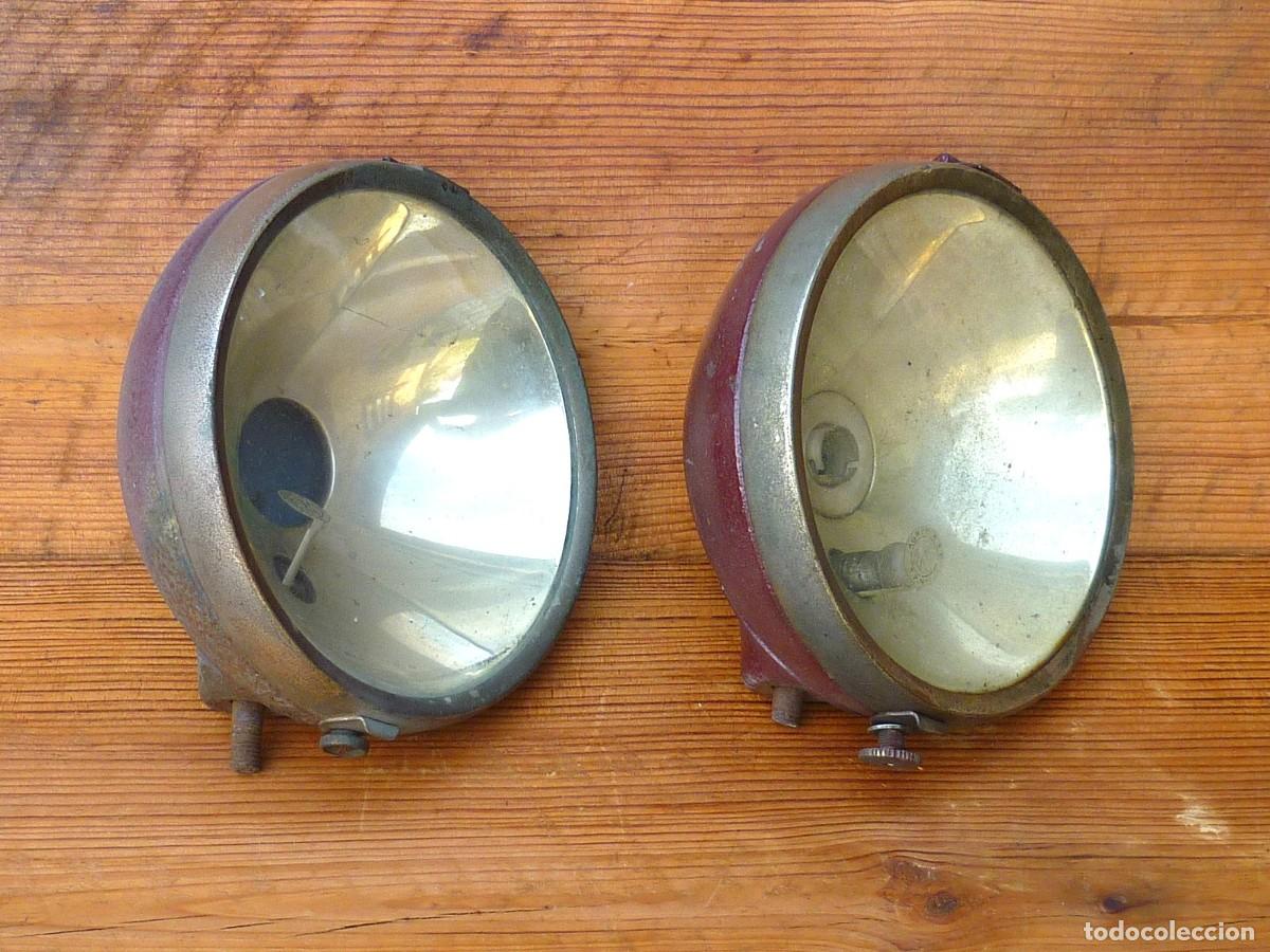 Automobili e Motociclette: Pareja Faros Vehiculo Vintage/Cl&aacute;sico. BRC TP3. A&ntilde;os 30-40. Iluminaci&oacute;n Loft - Industrial.