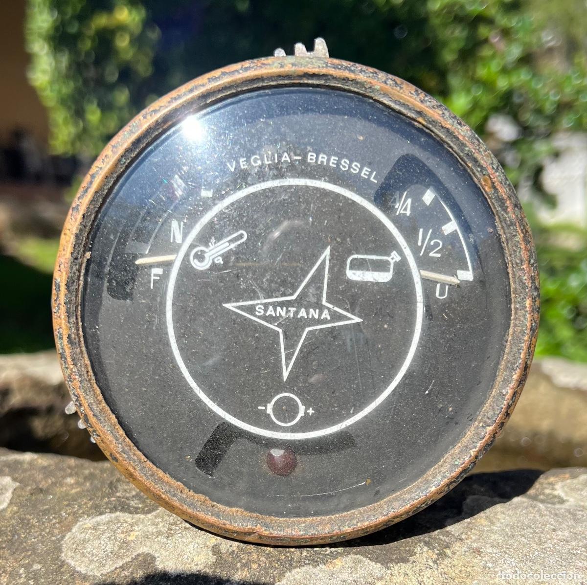 Cars and Motorcycles: Santana (Ja&eacute;n) - Antiguo reloj medidor te temperatura y combustible - Land Rover (Veglia - Bressel)