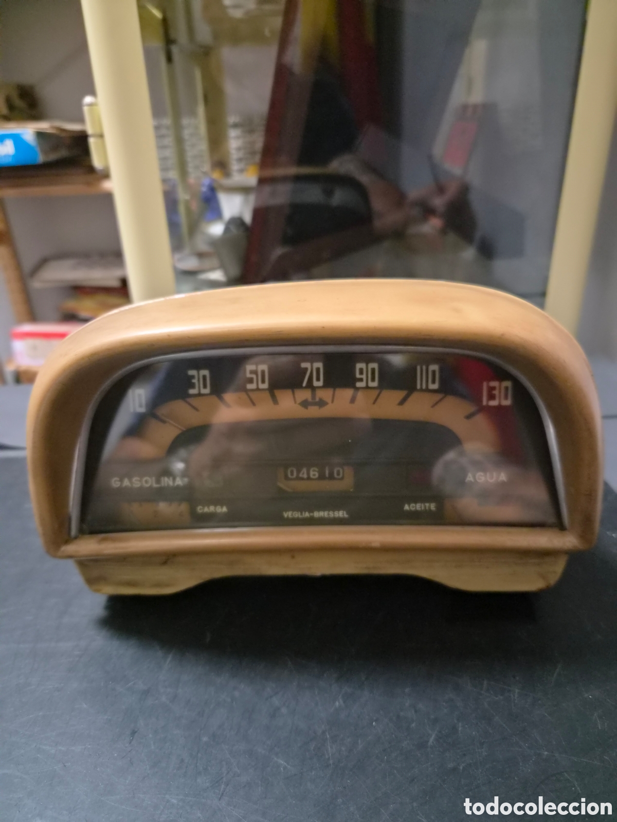 Coches y motocicletas: ANTIGUO CUADRO DE INSTRUMENTOS VELOC&Iacute;METRO GORDINI ONDINE DAUPHINE VEGLIA-BRESSEL ORIGINAL A&Ntilde;OS 60