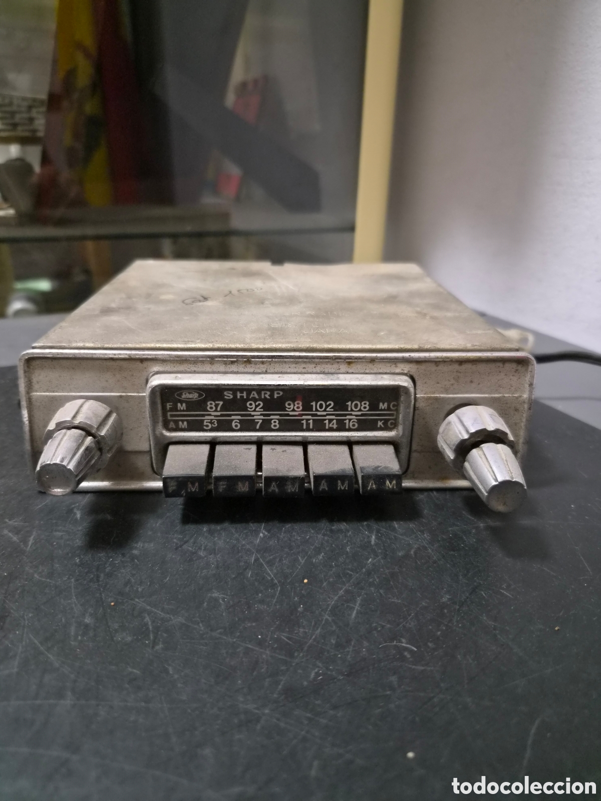 Coches y motocicletas: ANTIGUI AUTORRADIO AUTORADIO PARA COCHE REANULT 12 SEAT 1500 ORIGINAL TAL CUAL