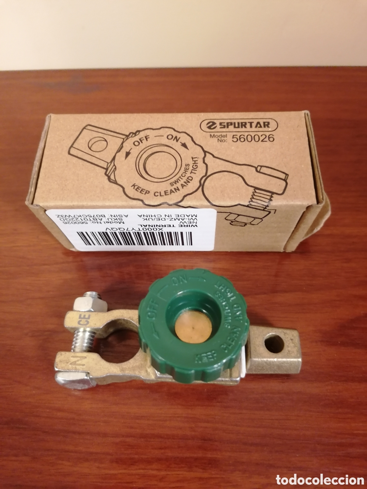 Autos und Motorr&auml;der: Interruptor De Desconexi&oacute;n De Bater&iacute;a De Borne Superior.Marca Spurtar 560026.Nuevo.Sin Usar.