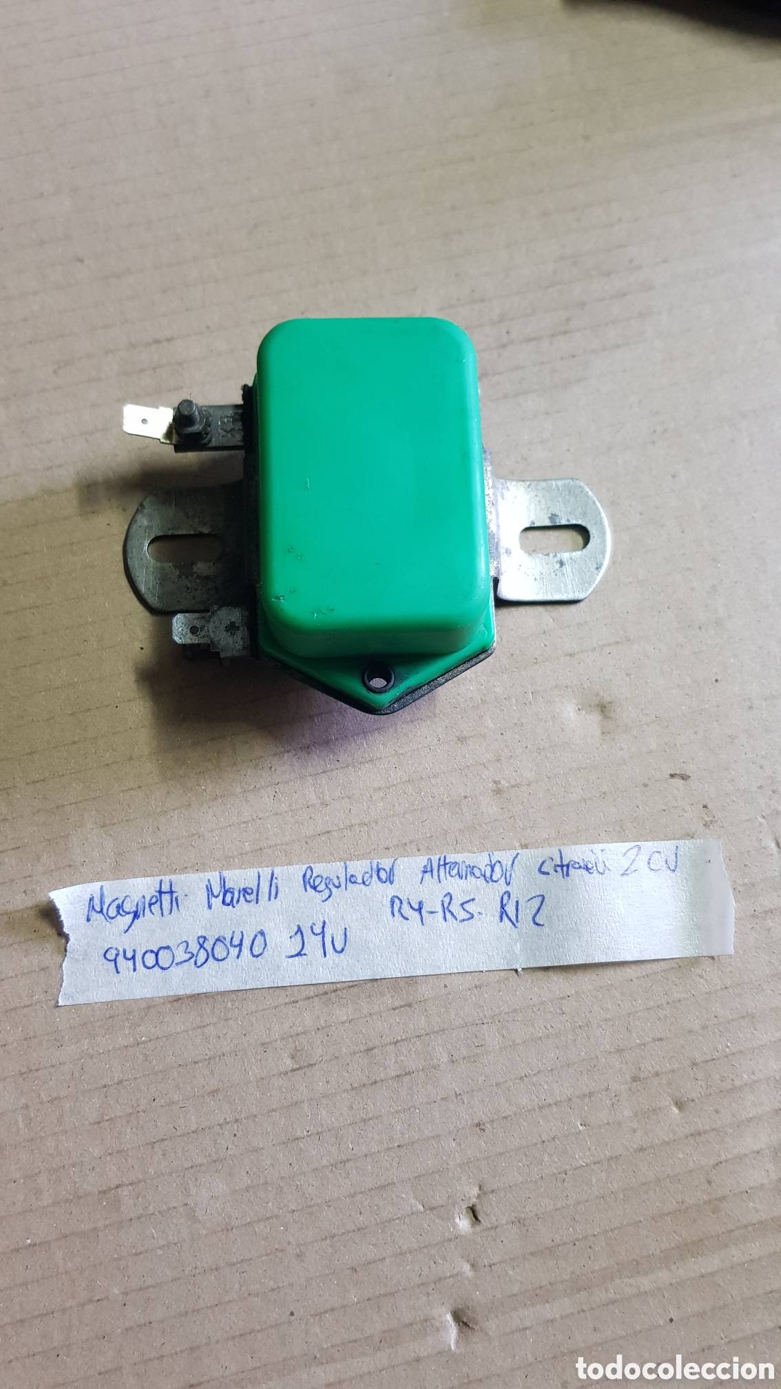 Voitures et Motocyclettes: Regulador del alternador Renault 12