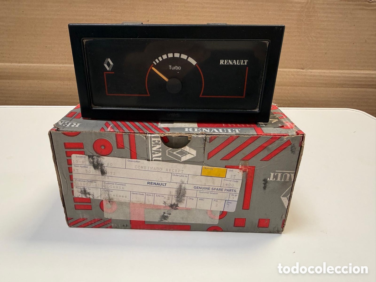 Coches y motocicletas: Man&oacute;metro presi&oacute;n turbo de reanault