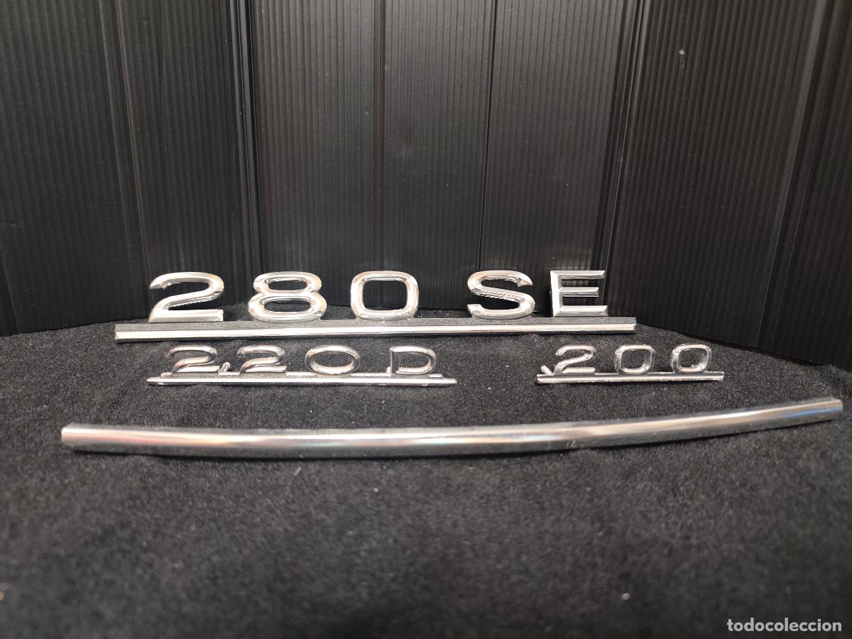 Coches y motocicletas: VARIOS EMBLEMAS ANAGRAMA MERCEDES BENZ
