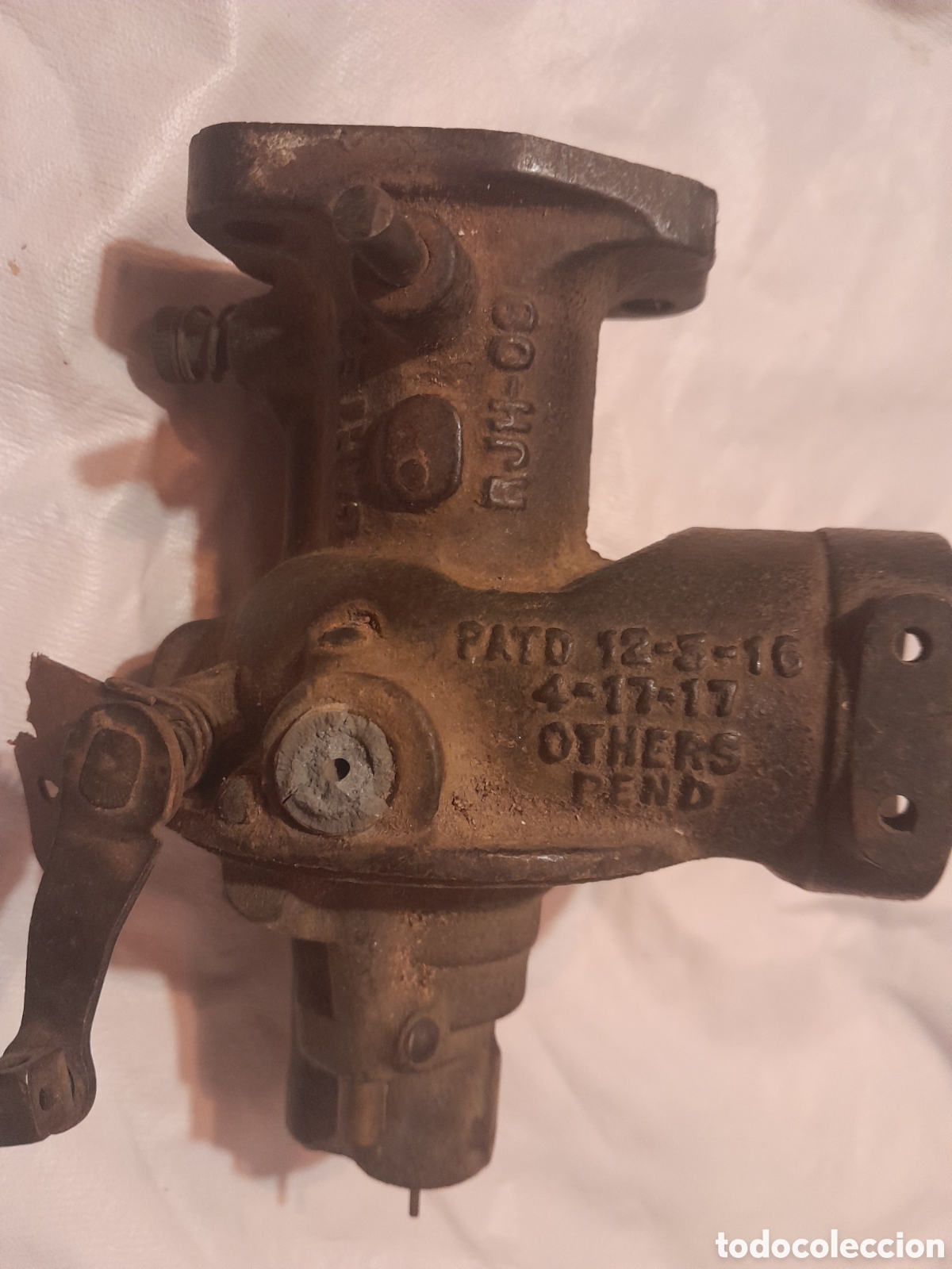 Coches y motocicletas: Carburador patente de 1916/1917