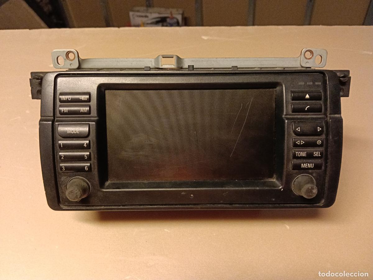 Coches y motocicletas: Monitor de a bordo original BMW board monitor radio y navegaci&oacute;n fabricado por Alpine