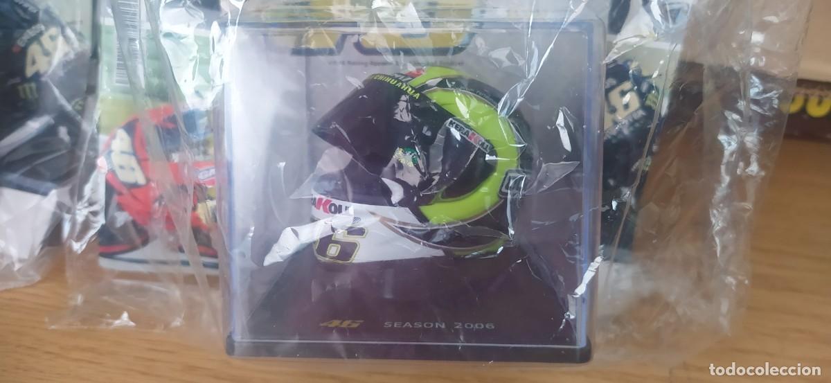 Coches y motocicletas: CASCO ESCALA 1/5 1:5 VALENTINO ROSSI TEMPORADA 2006
