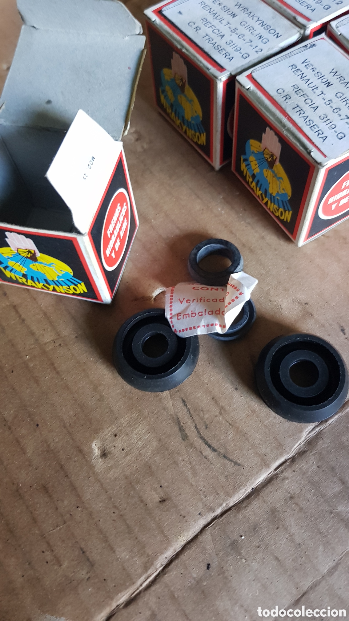 Coches y motocicletas: Kit gomas de reparaci&oacute;n bomba de frenos Renault 6