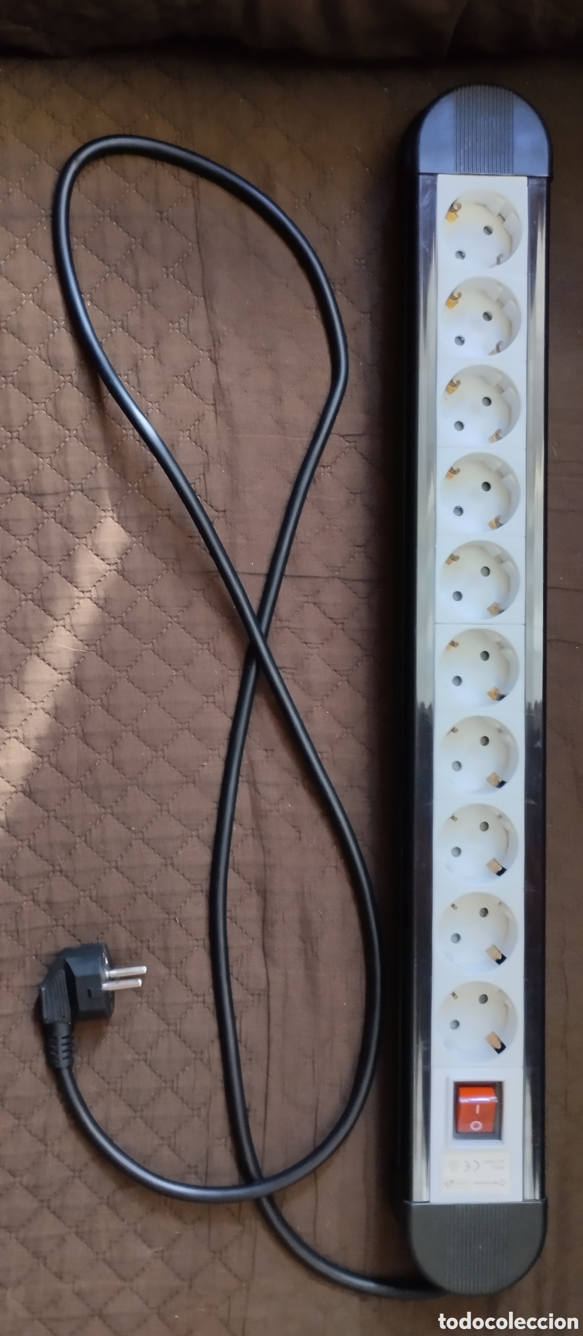 Coches y motocicletas: Base De 10 Enchufes Schuko Con Interruptor.