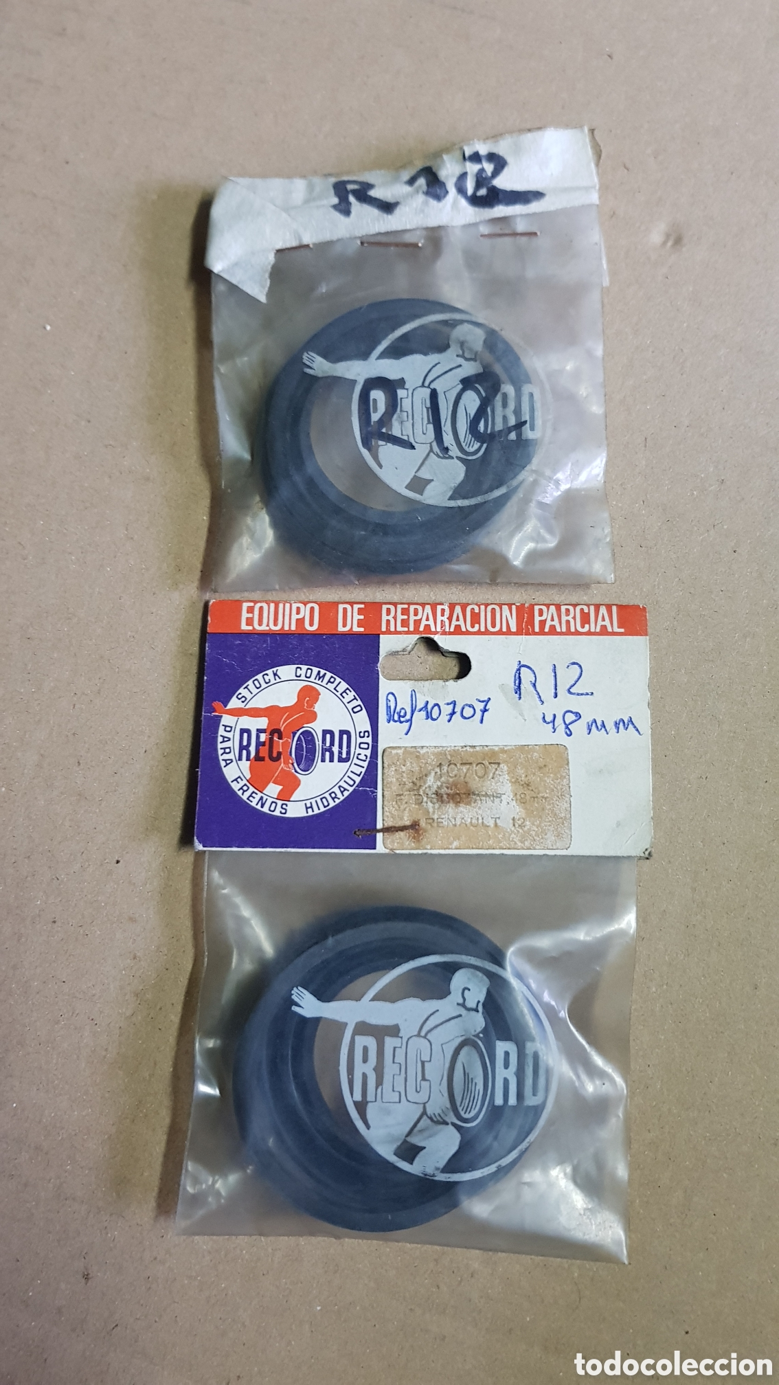 Coches y motocicletas: Kit gomas de reparaci&oacute;n pinza de frenos Renault 12