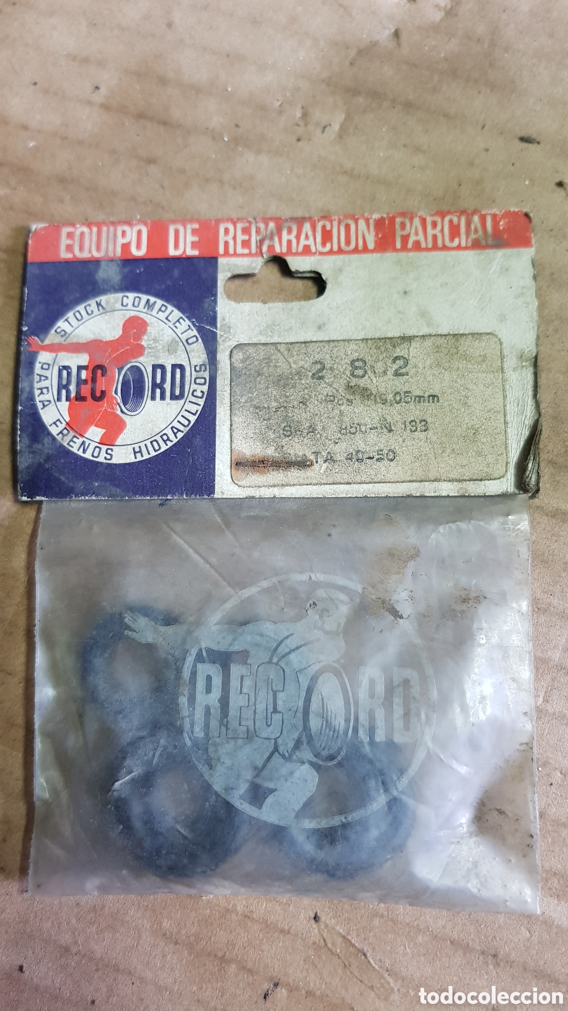 Coches y motocicletas: Kit gomas reparaci&oacute;n bomba de frenos Siata 40