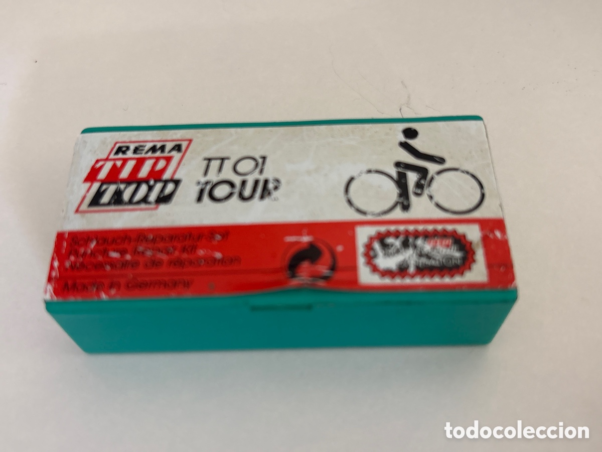 Coches y motocicletas: CAJA DE PARCHES PARA NEUM&Aacute;TICOS BICICLETA REMA TIP TOP