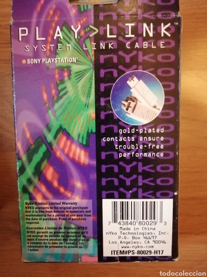 Repuestos y piezas: Cable link para playstation 1 - Foto 2