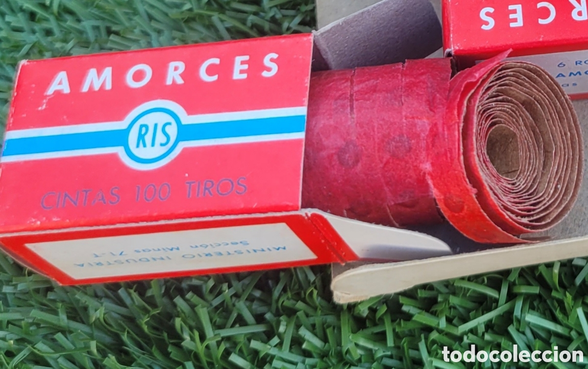 Repuestos y piezas: AMORCES RIS, 100 tiros. Nuevo - Foto 1