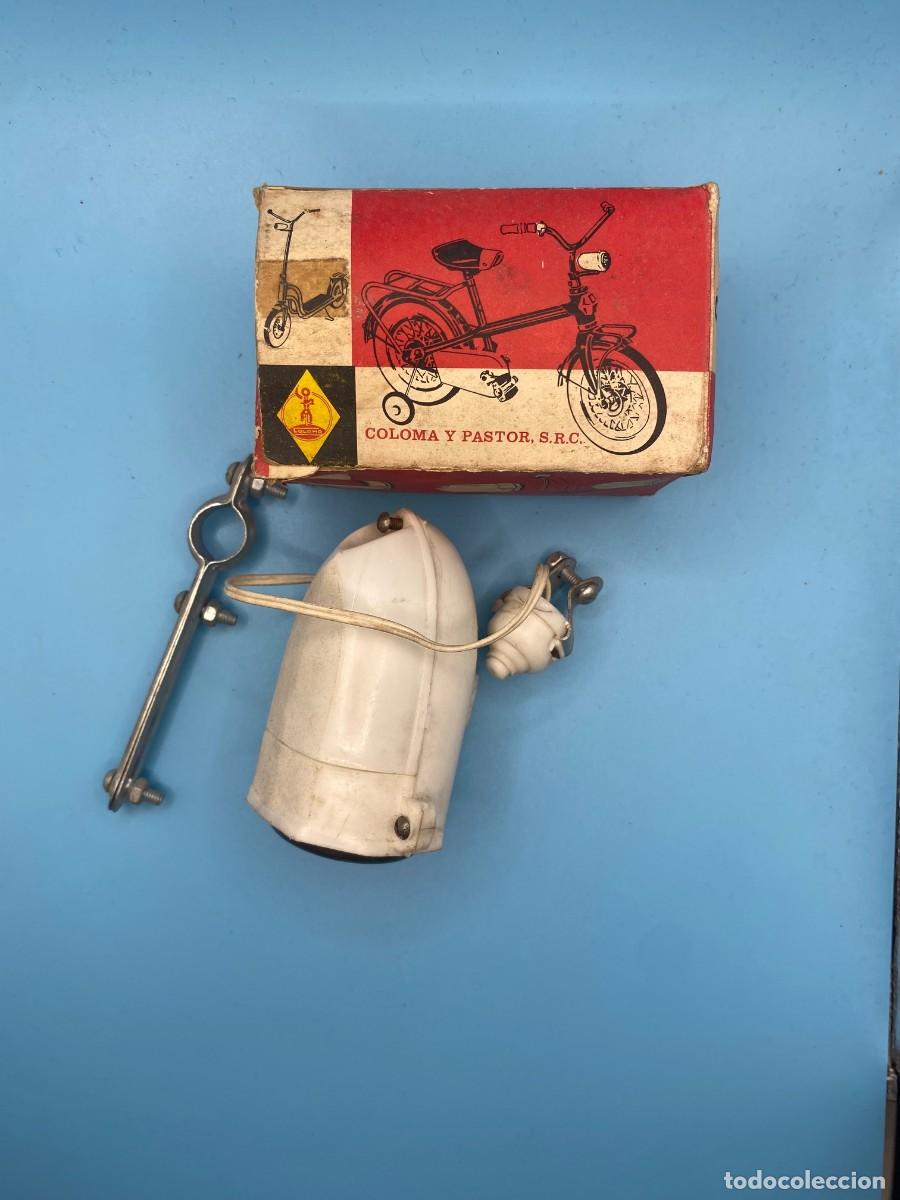 Pi&egrave;ces d&eacute;tach&eacute;es et composants: Claxon el&eacute;ctrico bicicleta coloma y pastor modelo n&ordm; 208 VINTAGE