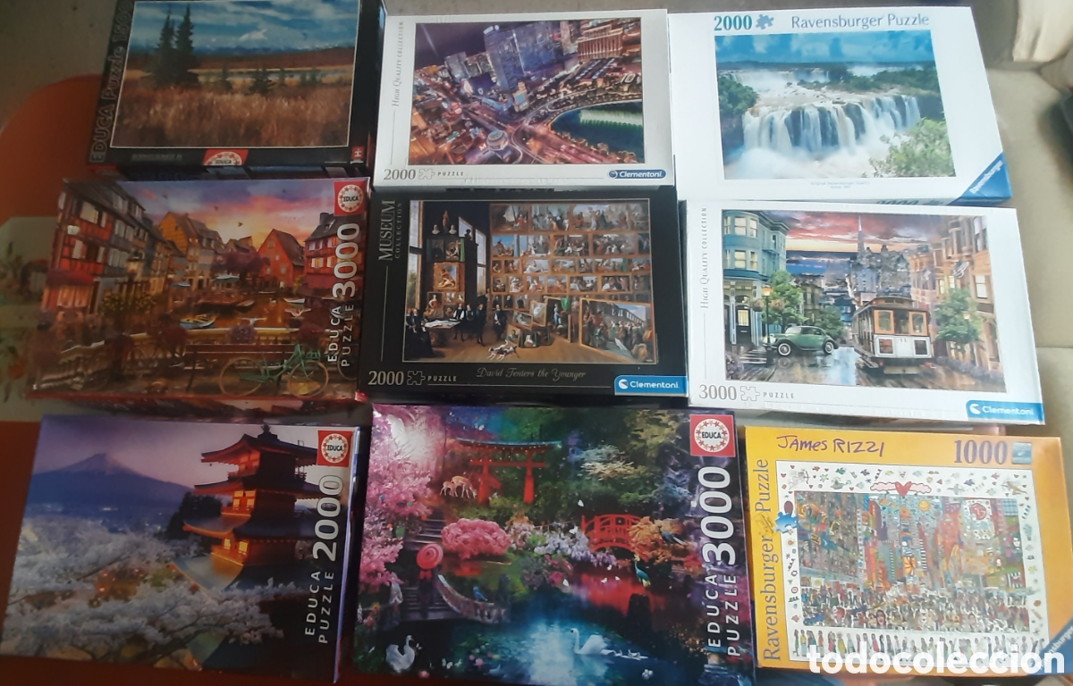 Repuestos y piezas: (PUZZLES) LOTE DE PUZZLES VARIADOS