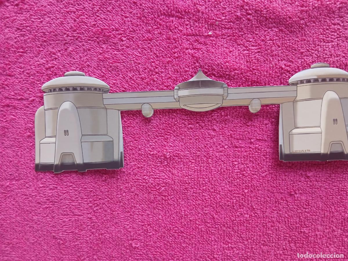 Spare Parts and Pieces: puente de cart&oacute;n Star Wars Domino Express Tatooine Podrace 2013 goliath games
