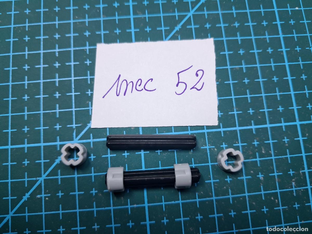 Pi&egrave;ces d&eacute;tach&eacute;es et composants: 2 ejes transmisi&oacute;n (16 mm) + 4 encajes de eje - Clementoni - Laboratorio de mec&aacute;nica