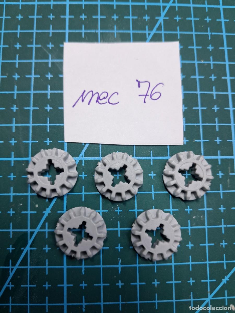 Repuestos y piezas: 5 Ruedas dentadas o engranajes (14 mm) pl&aacute;stico - Clementoni - Laboratorio de mec&aacute;nica