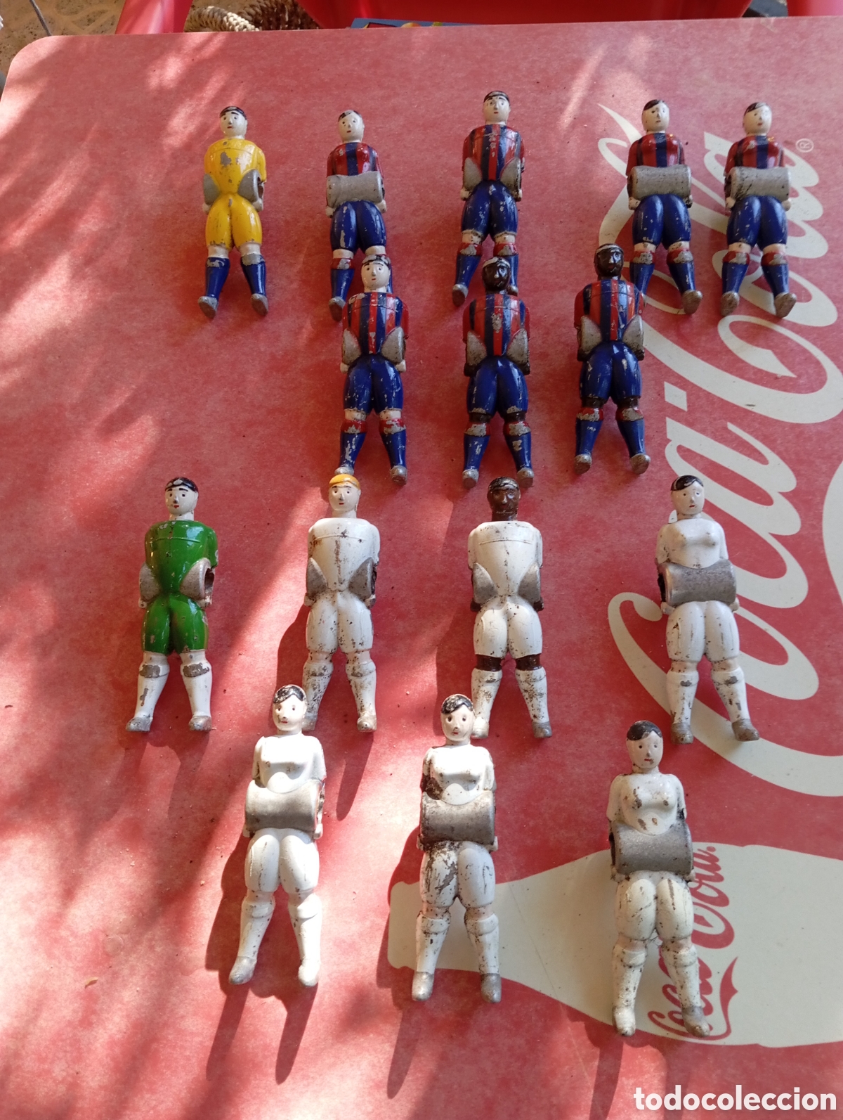 Repuestos y piezas: 15 FIGURAS MU&Ntilde;ECOS DE FUTBOL&Iacute;N FIGURAS MASCULINAS Y FEMENINAS