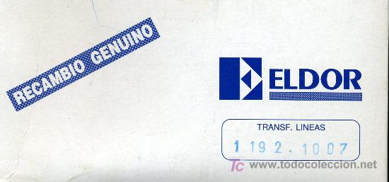 Radios antiguas: TRANSFORMADOR MAT ELDOR 1192-1007 - Foto 1