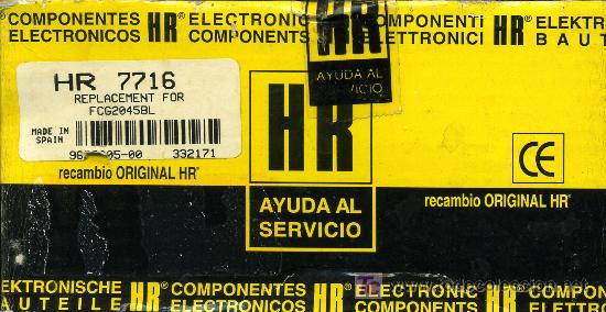 Radios antiguas: TRANSFORMADOR MAT HR - 7716 - Foto 1