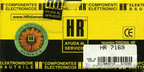 Radios antiguas: TRANSFORMADOR MAT HR - 7169 - Foto 1
