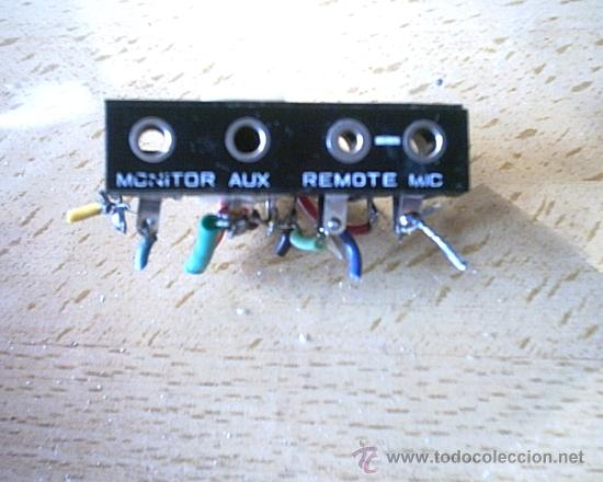 Radios antiguas: REGLETA JACK SONY - Foto 1