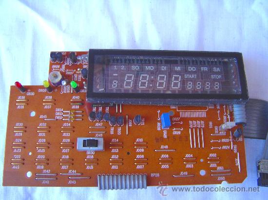 Radios antiguas: CIRCUITO IMPRESO CON DISPLAY - Foto 1