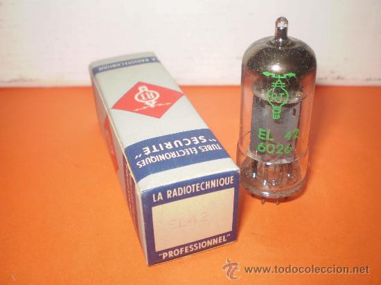 Radios antiguas: VALVULA EL42. - Foto 1
