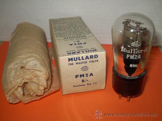 Radios antiguas: VALVULA TRIODO DE SALIDA PM2A - NOS. - Foto 1