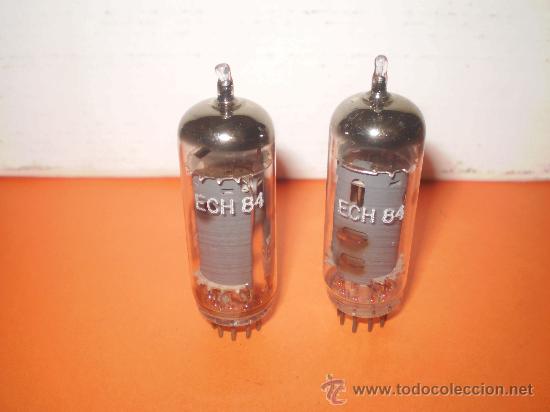 Radios antiguas: DOS VALVULAS ECH84. - Foto 1