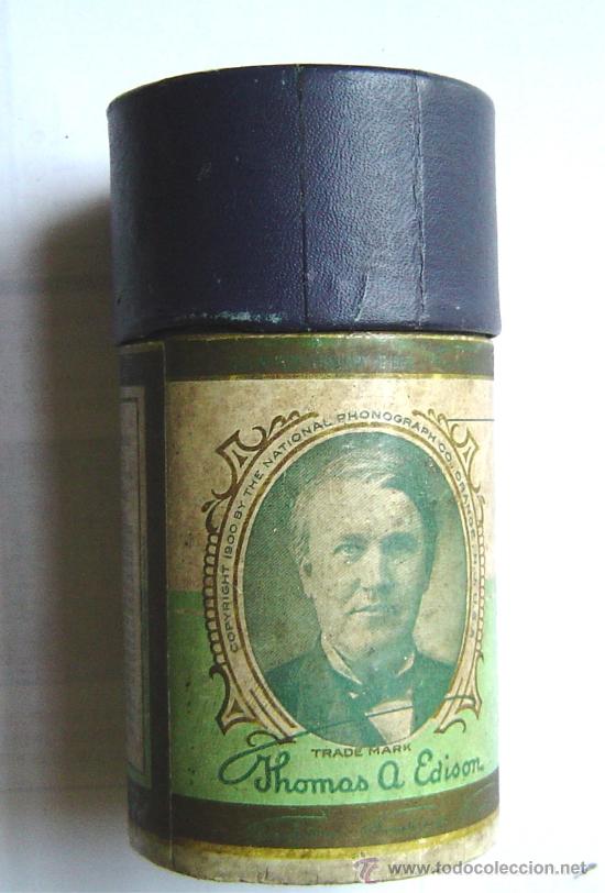 Radios antiguas: CILINDRO EDISON AMBEROL RECORD - Foto 4