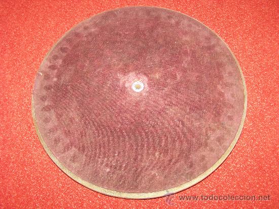 Radios antiguas: Plato de gramofono - Foto 1