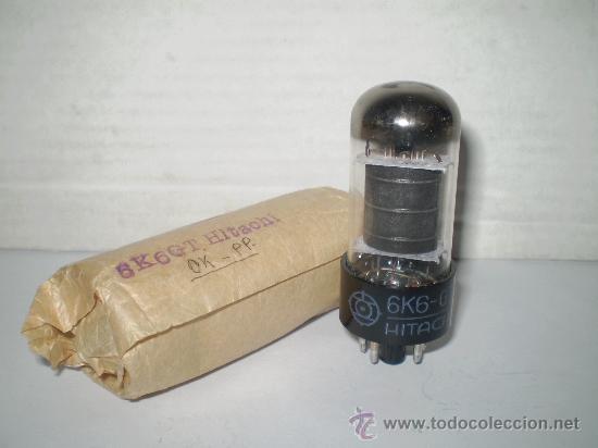Radios antiguas: VALVULA 6K6GT NUEVA. - Foto 1