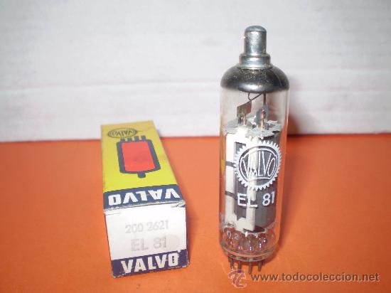Tube électronique EL81 NOS (New Old Stock) - Marques Philips, Mazda, RCA, Siemens - Neuf Ouvert Pour Contrôle